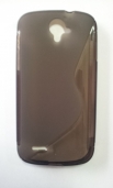 Силиконов гръб S-Line за ZTE Blade Q Черен